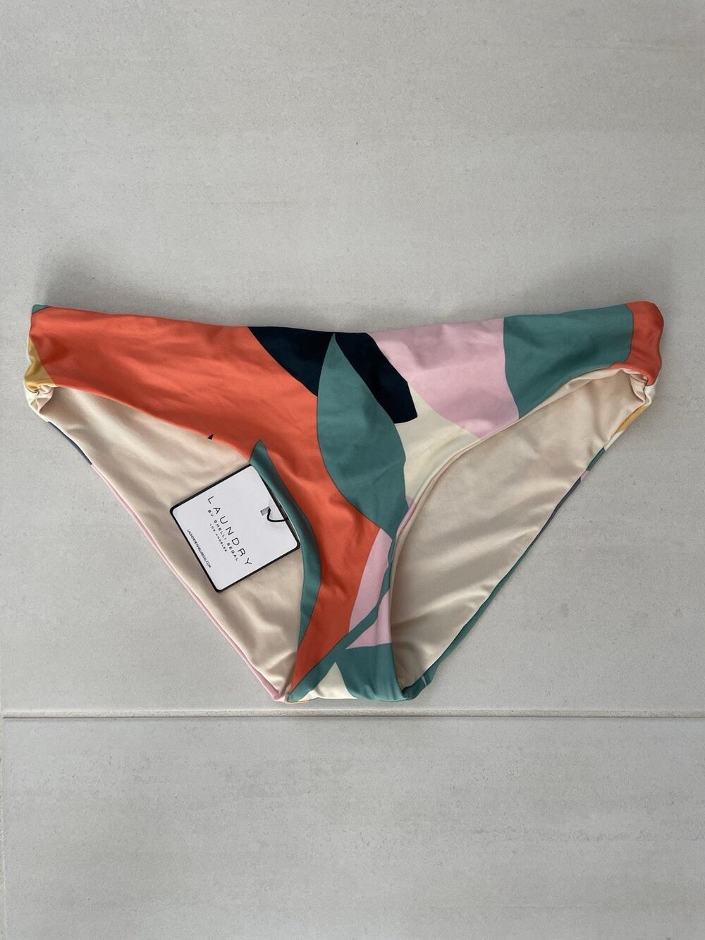 Laundry by Shelli Segal Swim Bikini Bottom Print Swimwear Summer